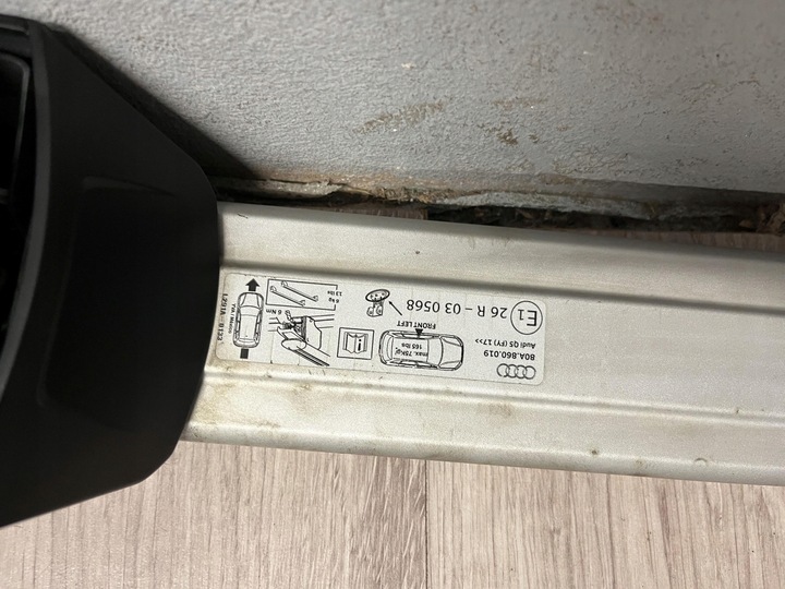 фото №12, Audi q5 80a рейлинги крышные комплект оригинал 80a860019