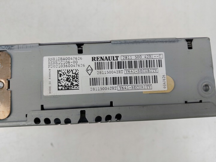 фото №6, Магнитола заводские cd 281150042r renault kangoo ii