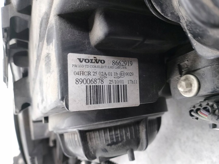 фото №7, Фара передняя левая volvo v70 ii 89006878 8662919