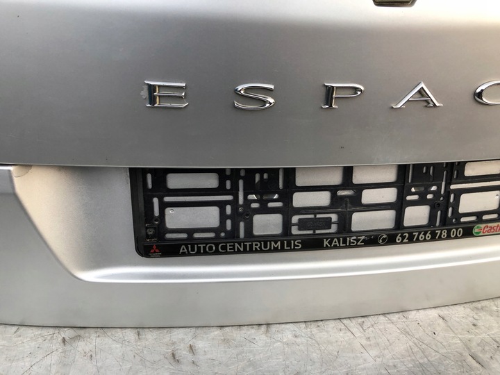 фото №3, Renault espace iv рестайлинг крышка багажника зад задняя ted69