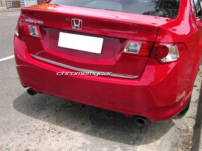 фото №11, Honda accord viii sedan cu - молдинг хром na крышка багажника
