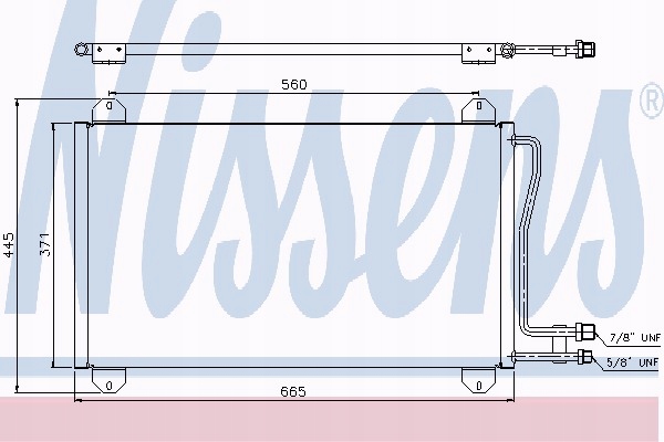 фото №8, Радіаторів кондиціонера nissens 94225