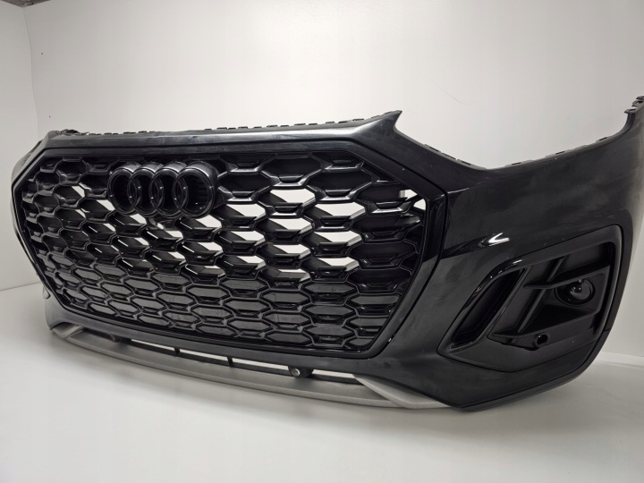 фото №11, 80a807437p audi q5 ii 2 80a sportback бампер передній решітка чорний рестайлінг