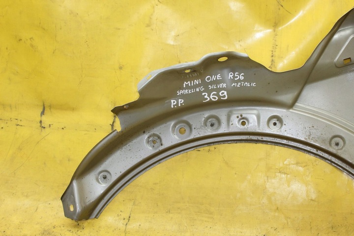 фото №7, Крило праві перед mini one r56 a60 sparkling срібний металік