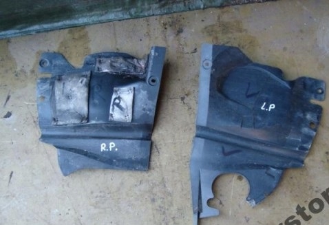 фото №1, Peugeot 607 2.7 hdi рестайлинг пластик защита перед l r