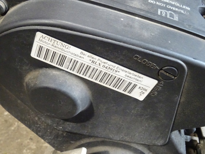 фото №11, Двигун vw golf v 5 1k0 touran 2.0 fsi blx 242397 km