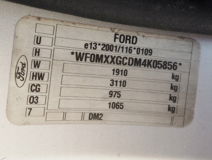 фото №12, Ford focus c-max 2003-07 підлокітник перед переднє комплектний