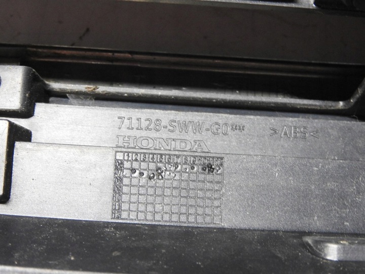 фото №10, Honda cr-v iii 06-11 nh684p решётка радиатора решётка бампера