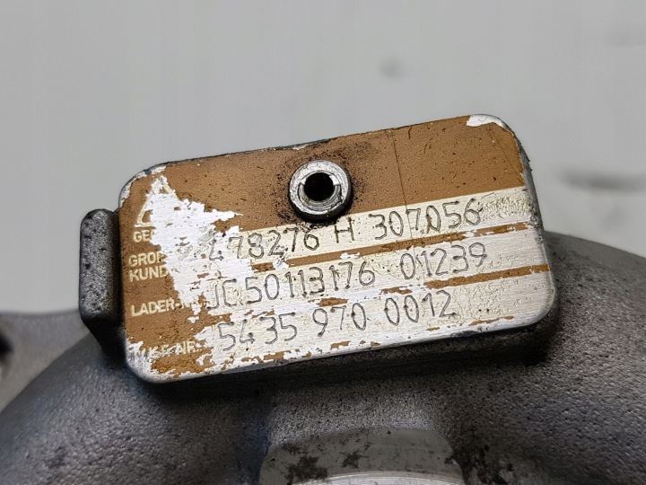 фото №9, Turbosprężarka 7701476880 478276h307056 54359700012 1.5 dci renault 1156