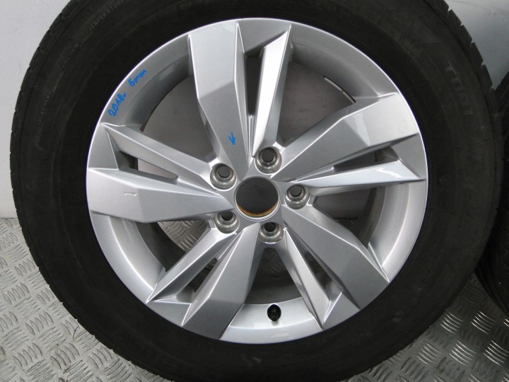 фото №12, Диски  алюмінієві диски vw - 2g0 15" 5x100 et40 2g0601025ad