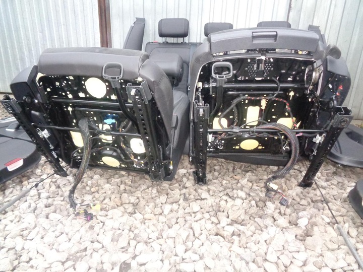 фото №7, Сидіння обшивки комплект напівшкіра алькантара vw passat b8 sedan 2014- європа