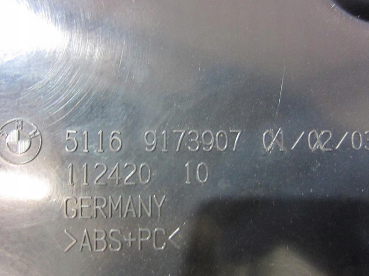 фото №9, Bmw 5 f10 f11 бардачок po сторона пасажира чорний європа 51169173907 9173907