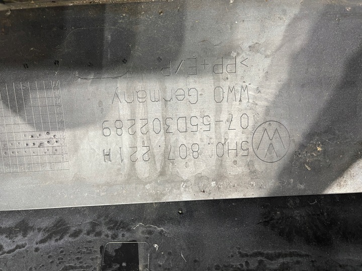 фото №7, Vw golf 8 viii 5h0 бампер переднє