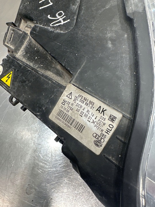 фото №8, Audi a6 s6 c6 4f 2006 перед сторона левая лампа передняя