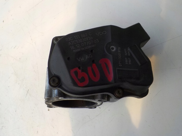 фото №6, Vw golf vfabia ii ibiza 6j 1.4 16v bxw bud дросельна заслінка 03c133062c