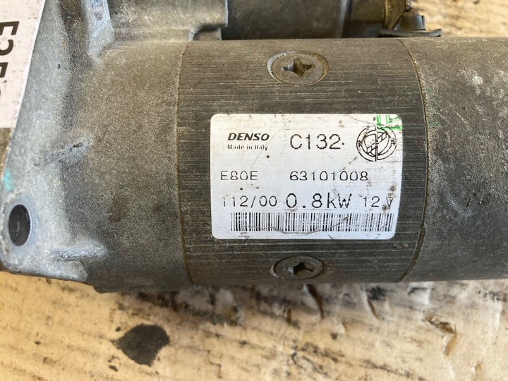 фото №6, Fiat uno стартер 63101008 c132