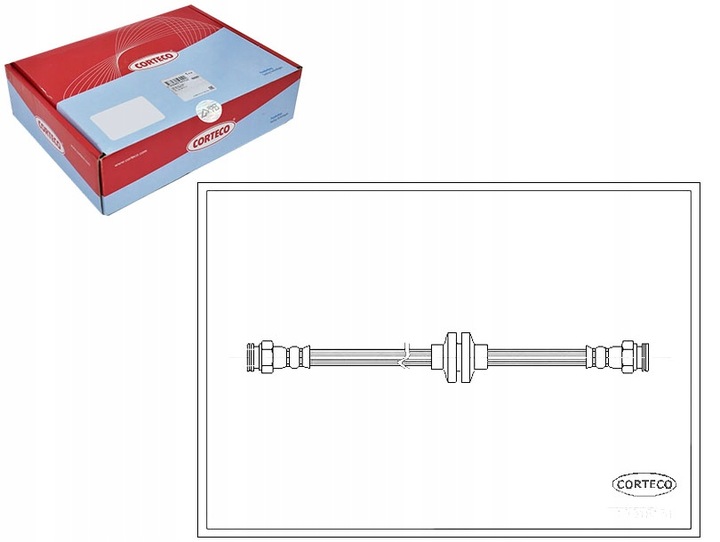 фото №1, Corteco 19018151 шланг гальмівний гнучкий