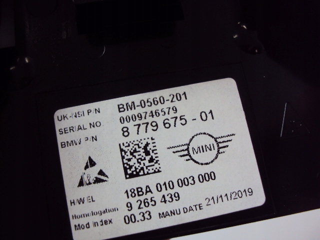 фото №7, Спидометр приборы mini f54 f55 f56 f60