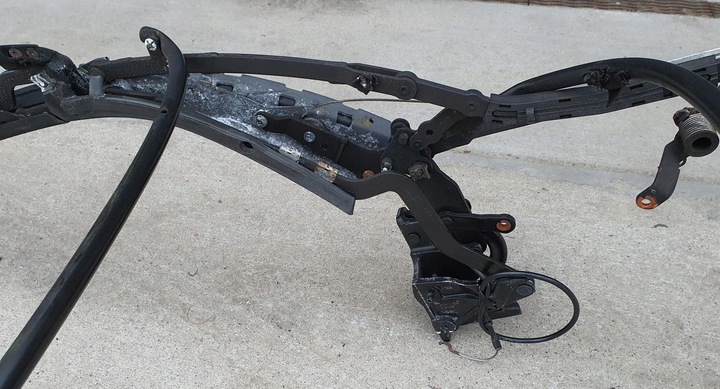 фото №7, Крыша складной мягкий каркас saab 9-3 93