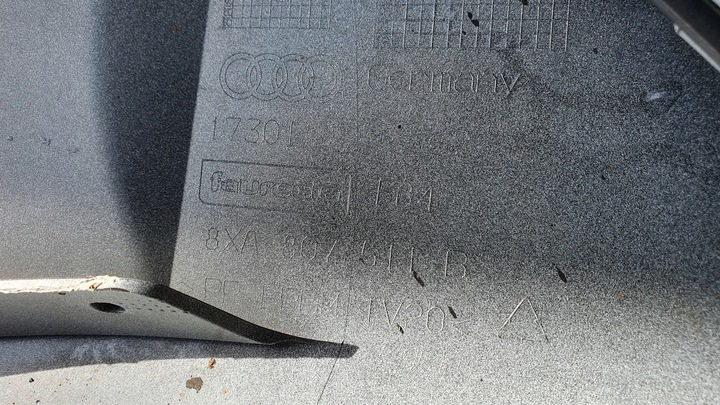 фото №13, Audi a1 8x рестайлінг 14- бампер зад оригінал