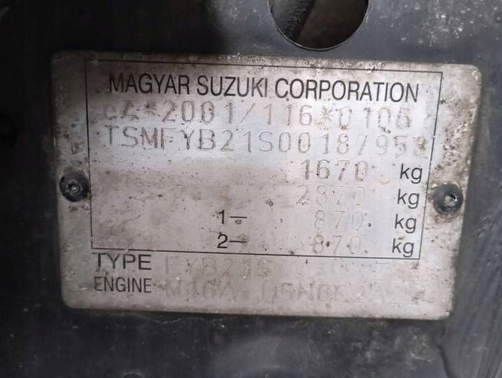 фото №10, Fiat sedici 189 suzuki sx4 модуль блок управления  коробка bsi 36770-79j01