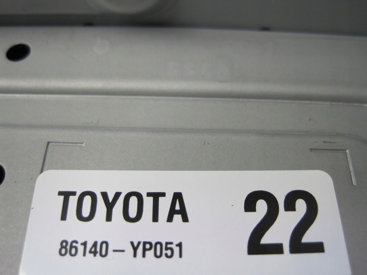 фото №7, Радио навигация toyota yaris cross 86140-yp051