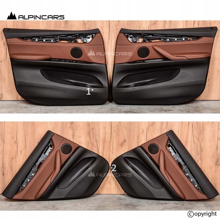 фото №8, Bmw f16 x4 обивка сиденья средство кожа