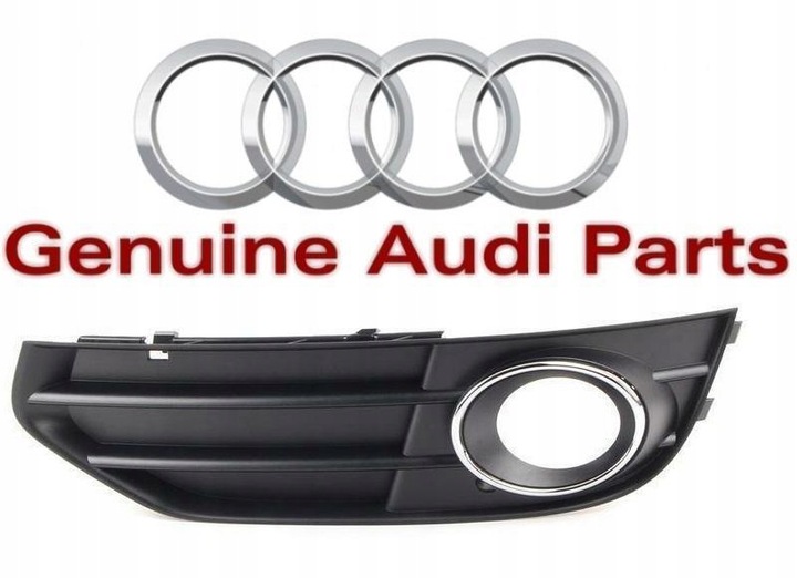 фото №10, Чёрный решётка радиатора вентиляционный vag audi a4 avant 2008 2012 оригинальный