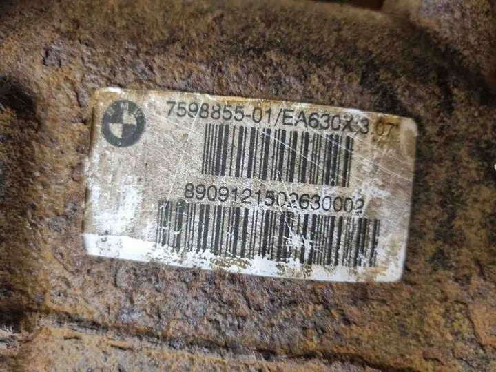 фото №8, Редуктор задній bmw x1 e84 7598855 1.8l дизель 105kw 2013