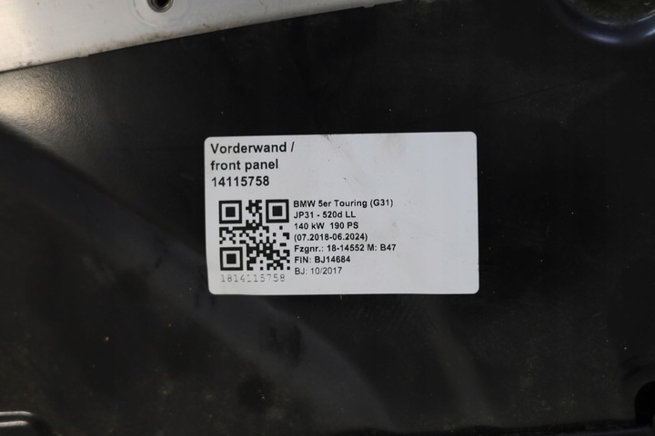 фото №8, Перед bmw g30 g31 бампер капот pas переднє лампа led адаптивний крило 475