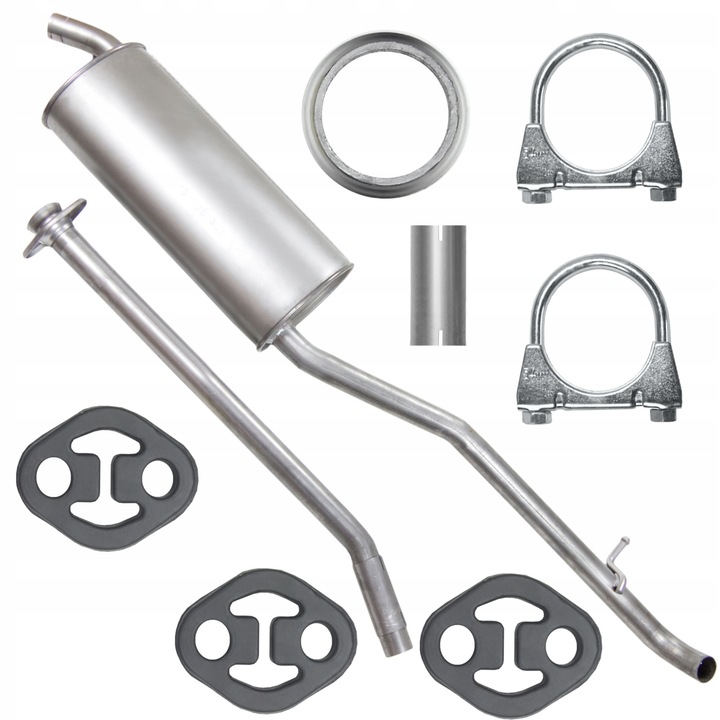 фото №9, Глушитель конечный mazda 3 1 i bk 1.3 1.4 1.6 htb