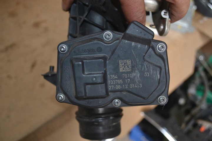 фото №6, Колектор всмоктуючий bmw 3 e91 316 d 108452s10 108452s10 дросельна заслінка