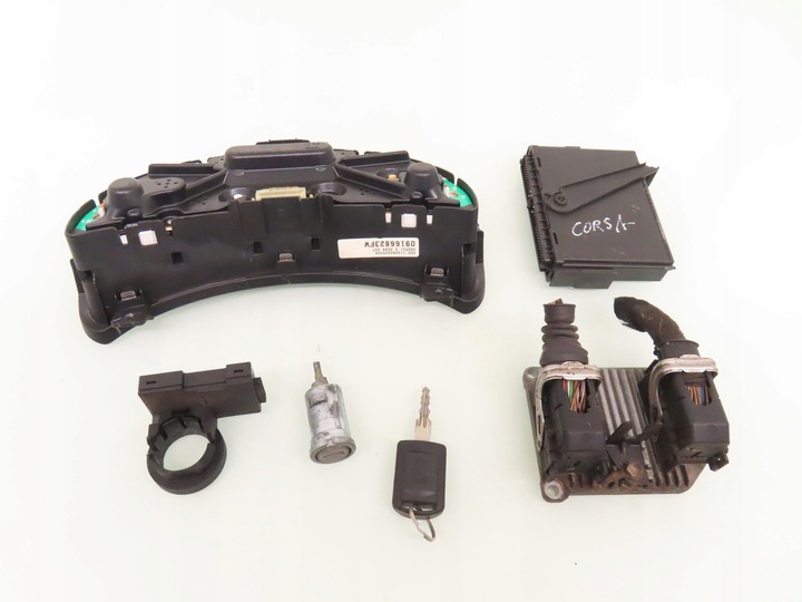 фото №6, Замок запалювання блок керування opel corsa c 1.8 z18xe 24443879 5wk9106 09166823fw