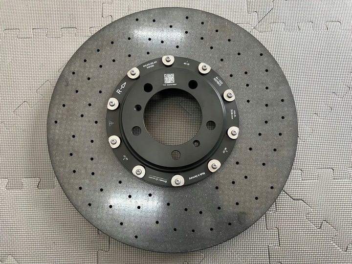 фото №1, Porsche cayenne 9y0 диск тормозная ceramika новая