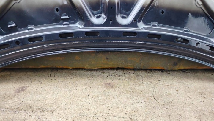 фото №13, Mitsubishi lancer viii x 10 2007-2016 капот крышка двигателя