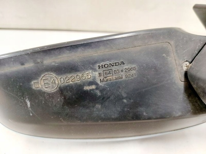 фото №12, Honda insight 2 ii зеркало двери левые 9 pin bg53mx uk