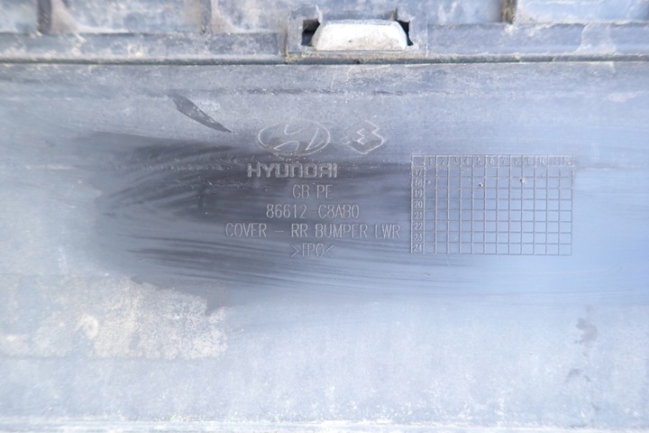 фото №8, Hyundai i20 рестайлинг 2018 бампер зад задний