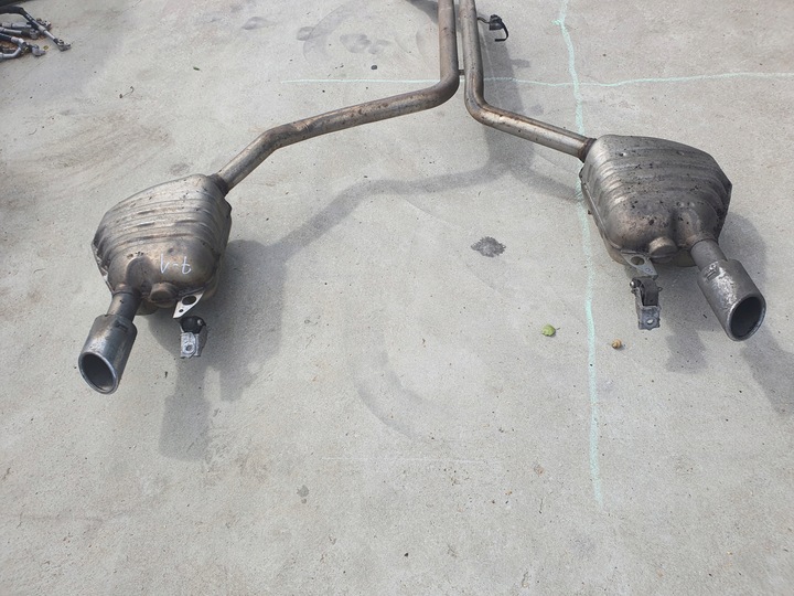 фото №5, Audi a4 b8 a5 вихлоп глушник труба 2,7 3,0 tdi 8k0253611r 7-1