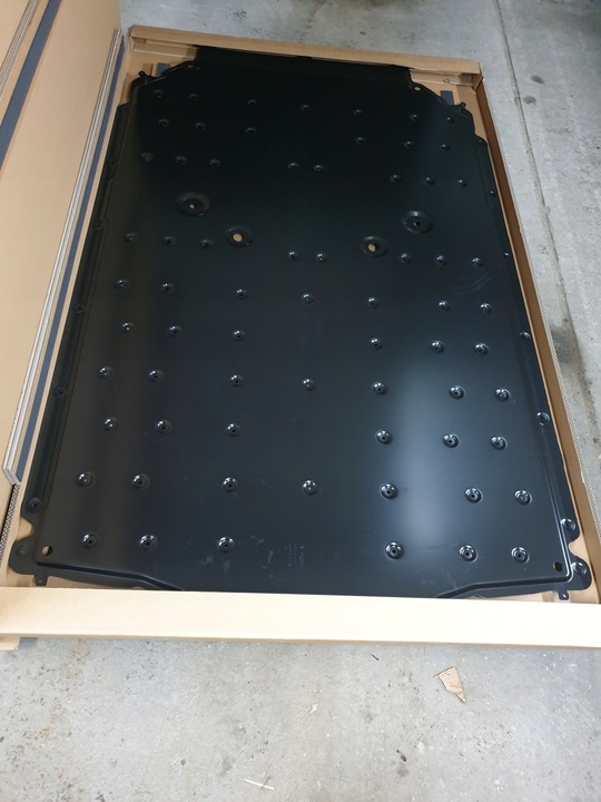 фото №1, Taycan плита захист шасі двигуна акумулятора oem