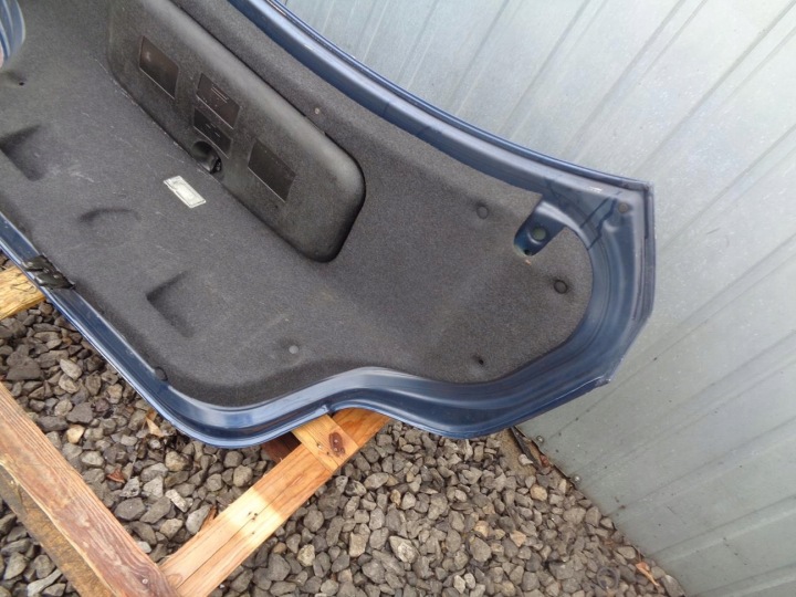 фото №14, Крышка зад задняя багажника bmw 5 e60 sedan 2003- a07/5 mysticblau металлик