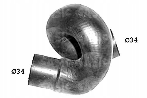 фото №2, Sasic шланг радіатор opel astra f 1.8 i 56_. 5