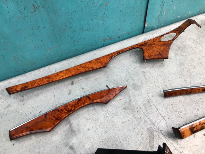 фото №5, Mercedes w211 декоры дерево планка бардачок европа