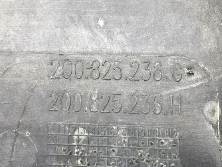 фото №9, Vw audi seat skoda 2q0 t-cross polo 2g fabia 2q0825236g плита pod двигун