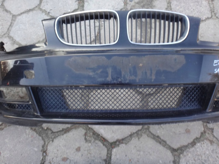 фото №10, Бампер передній bmw 1 e82 e88 чорний sapphire 905363978