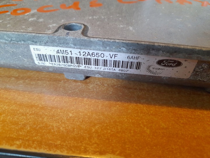 фото №2, Комп'ютер двигуна ford focus c-max 4m5112a650vf