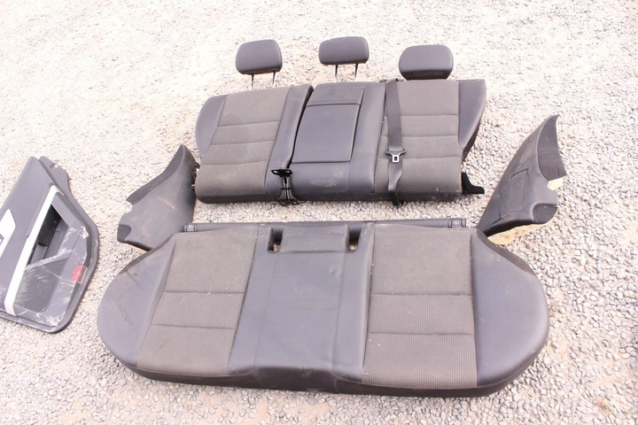 фото №8, Сиденья диван обшивки pół кожа mercedes glk x204 европа