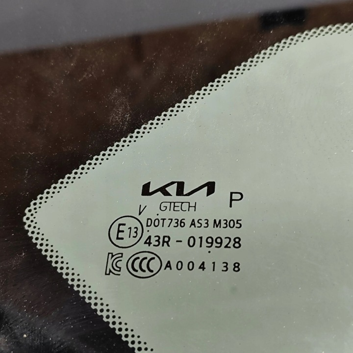 фото №7, Kia ev6 2022 правая сторона стекло кузова дверь задних