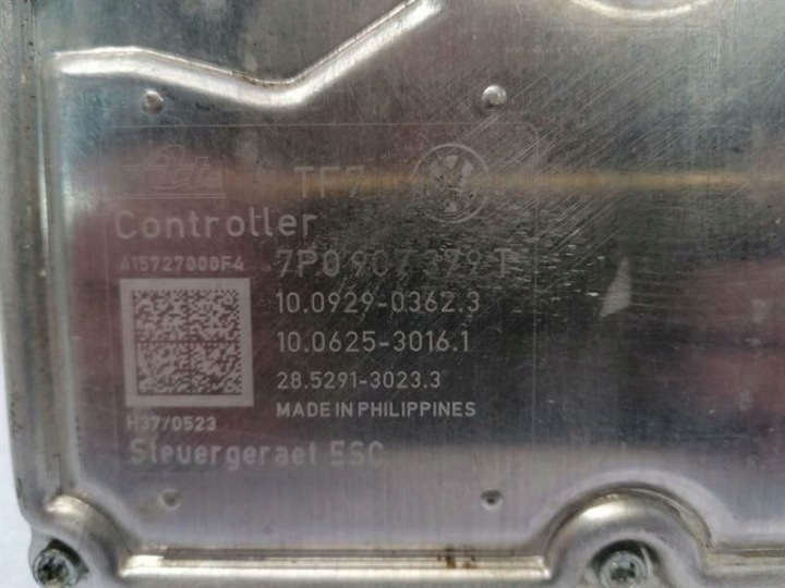 фото №8, Porsche cayenne 958 92a блок управления abs 7p0614517t blok гидравлический насоса abs