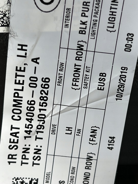 фото №9, Tesla s рестайлінг сидіння водій чорний pur 9876542-02-a