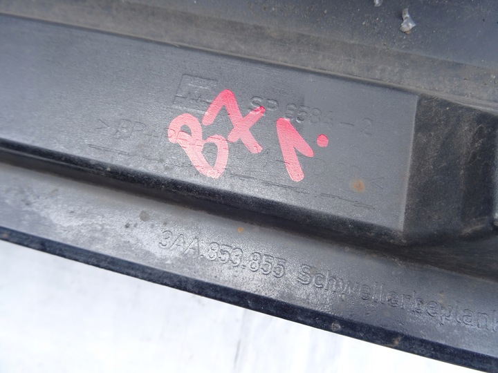 фото №14, Порог планка пороговая левая vw passat b7 sedan универсал